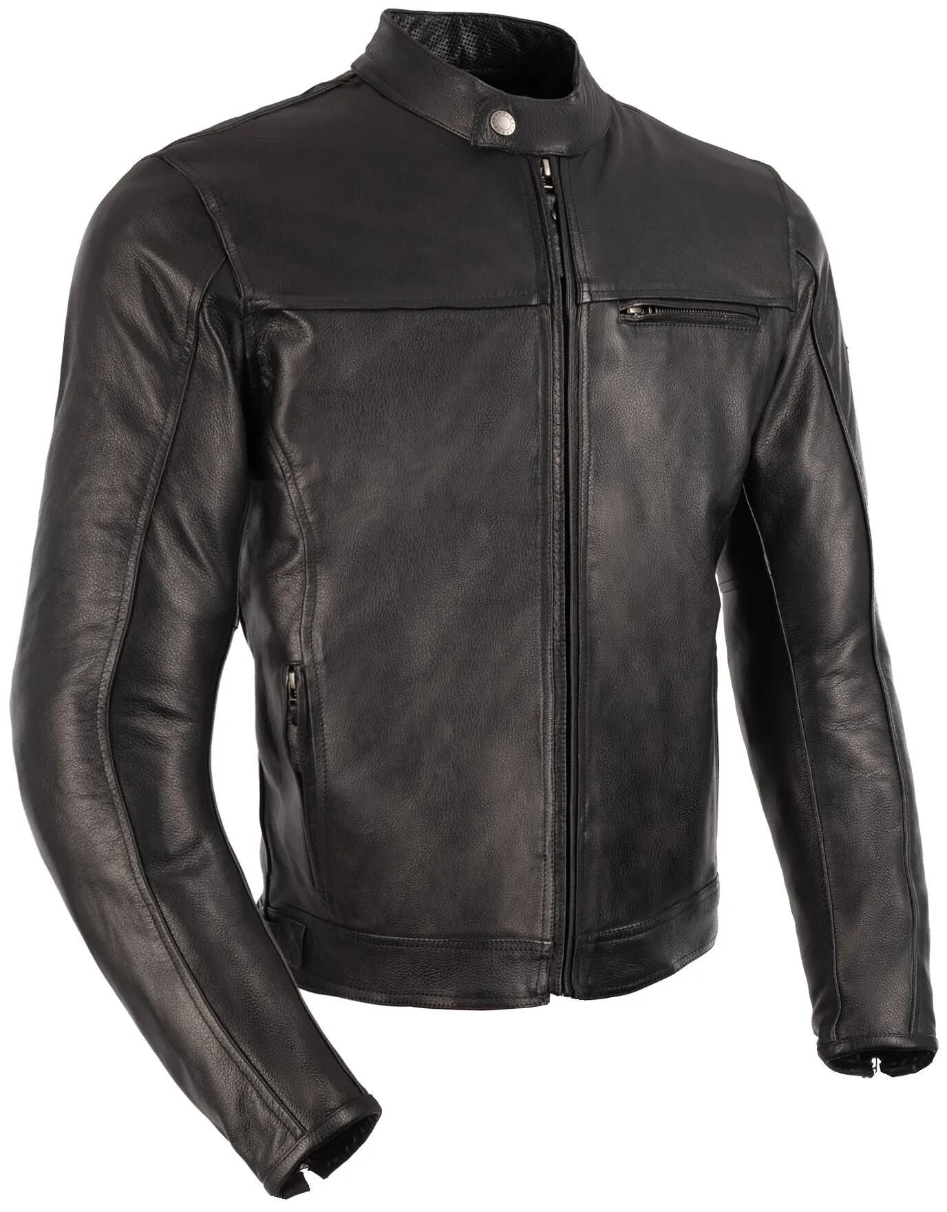Oxford Jacke Walton 2.0 AA Leder schwarz gr. S