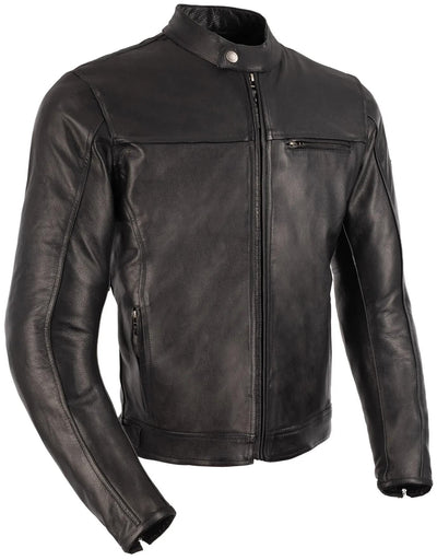 Oxford Jacke Walton 2.0 AA Leder schwarz gr. S