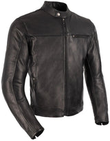 Oxford Jacke Walton 2.0 AA Leder schwarz gr. M - afbeelding 2