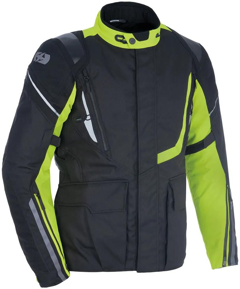 Oxford Jacke Montreal 4. Schwarz gelbe Größe 3xl