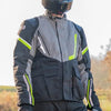 Oxford Jacke Montreal 4. Schwarz grau gelb Größe l