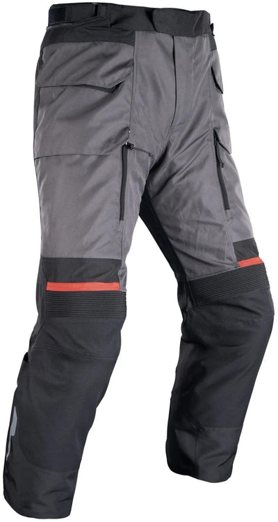 Oxford Hosen Rockland Gray BW Rot kurzgröße 3x
