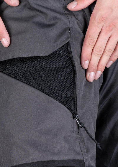 Oxford Hosen Rockland Gray bw rot long gr. M