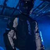 ARMRS JACKE KISO 4.0 WP MS Black Grey Blue GR. Xx - afbeelding 1