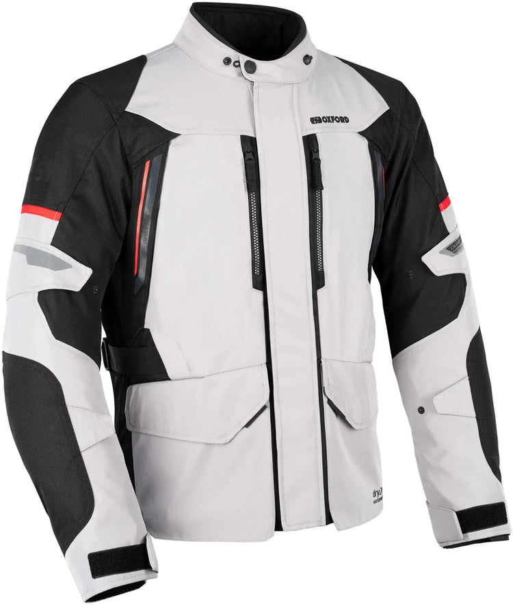 Oxford Jacke Calgary 2.0 D2D MS Silver Black gr.xl