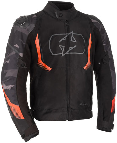 Oxford Jacke Omega 1.0 D2D MS Black Camo Red XXL