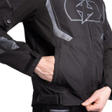 Oxford Jacke Omega 1.0 D2D MS Black Gr. l - afbeelding 1