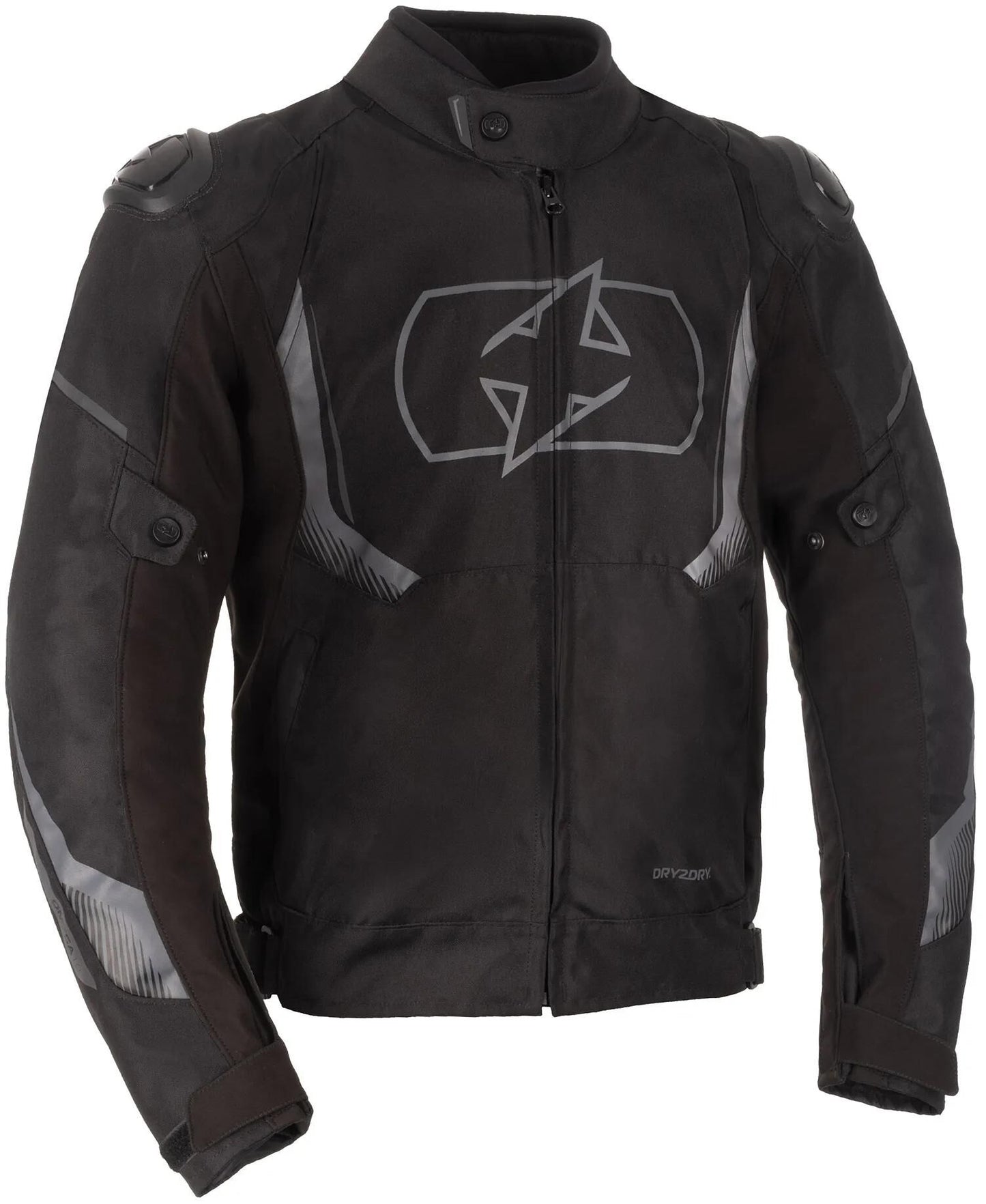 Oxford Jacke Omega 1.0 D2D MS Black Gr. Xxl