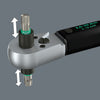 Wera Click-Torque-Lock mit 6-R-L-Torque-Lock, Bit-Aufsatz (1 4 ) (2,5-25 Nm)