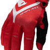 UFO pinkelt Hayes Motocross-Handschuh. Handschuhe UFO Hayes rot weiß gr. xl