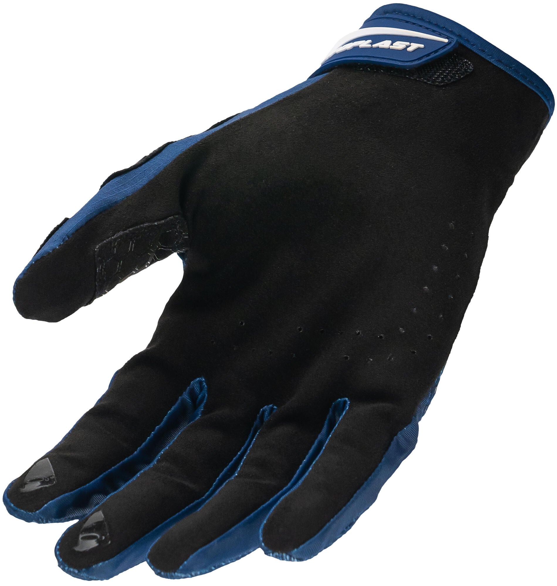 UFO pinkelt Hayes Motocross-Handschuh. Handschuhe UFO Hayes Marineweiß Gr. l
