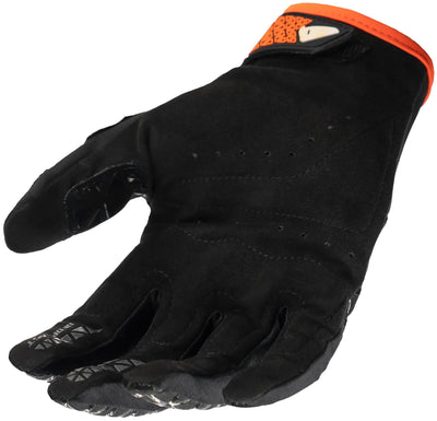 UFO pinkelt Motocross-Handschuh Muria. Handschuhe UFO Muria Orange Schwarz Gr. l
