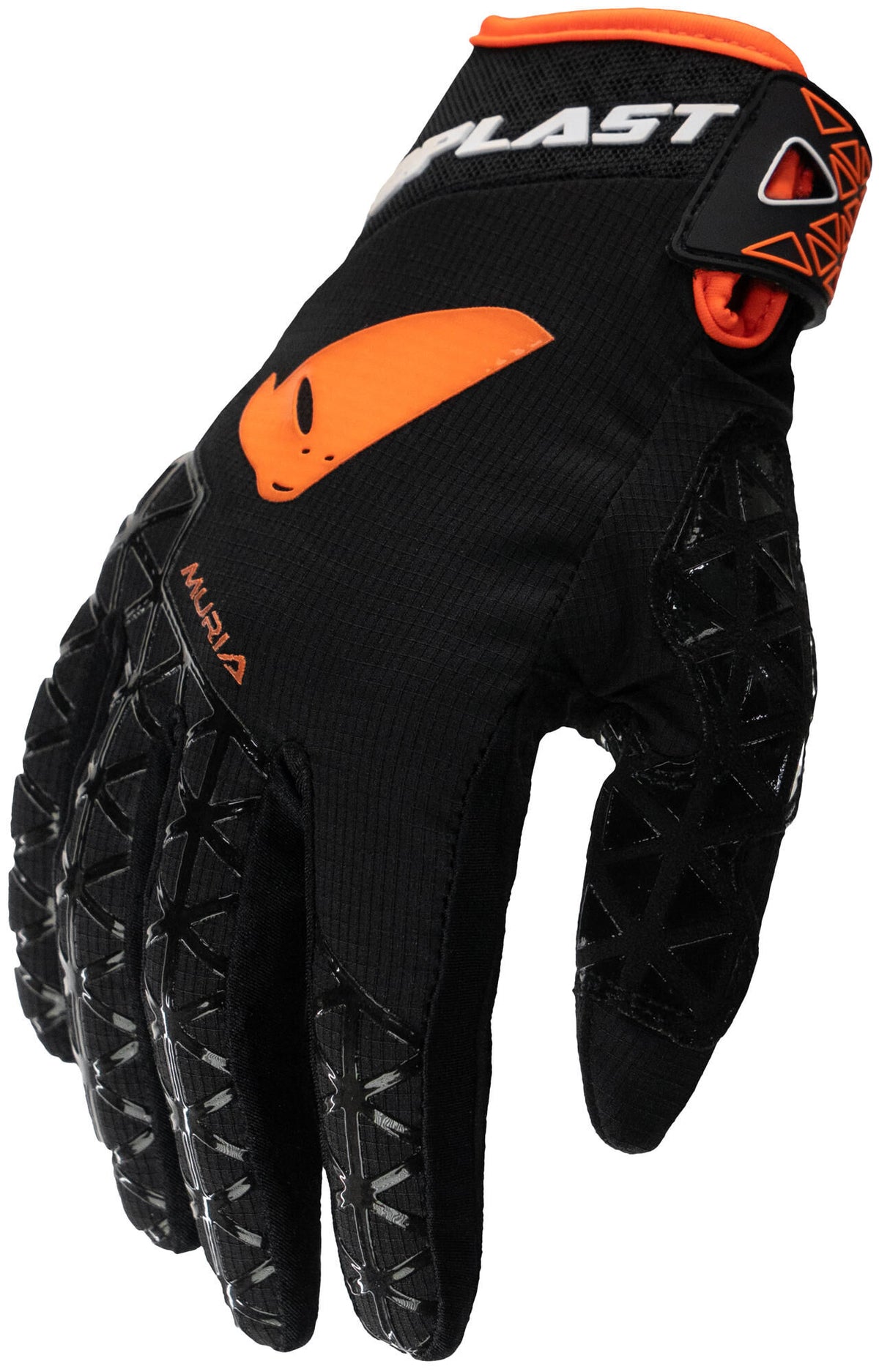 UFO pinkelt Motocross-Handschuh Muria. Handschuhe UFO Muria Orange Schwarz Gr. xl