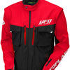 UFO Pinkeljacke Taiga Endurojacke UFO Schwarz Rot Gr. xl