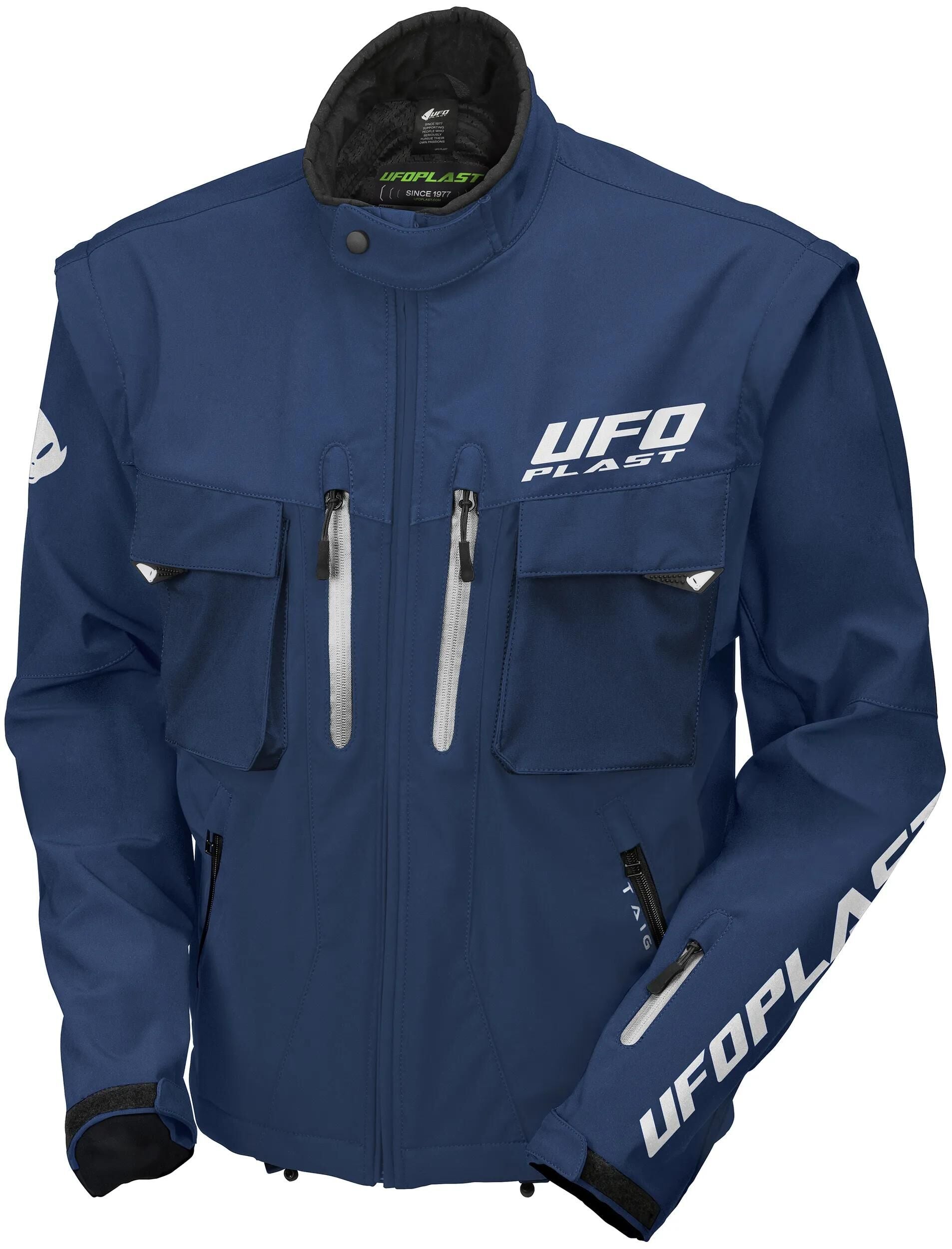 Ufo Plast Taiga Jacke Enduro Jacke Ufo Blau Gr. l