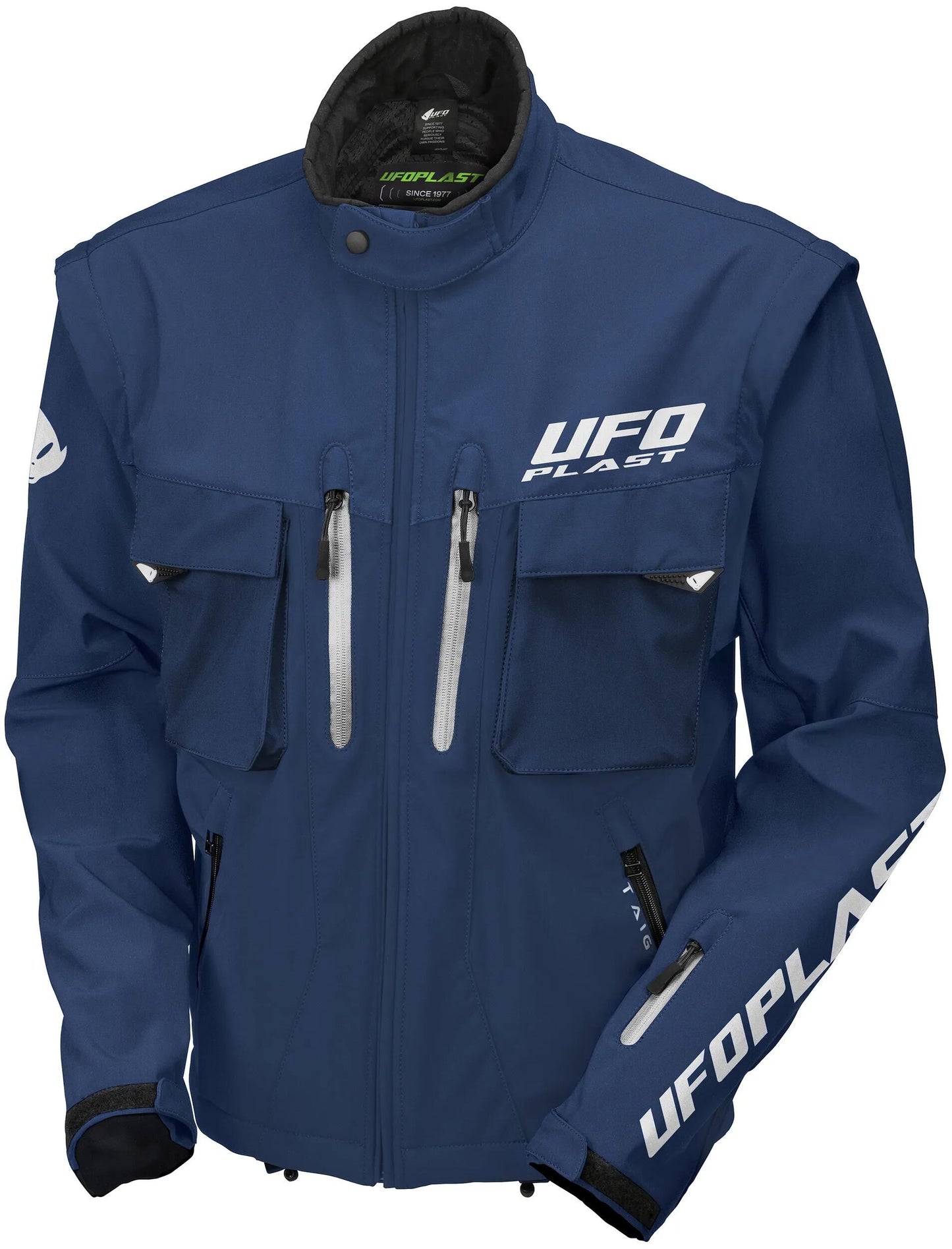 Ufo Plast Taiga Jacke Enduro Jacke Ufo Blau Gr. m