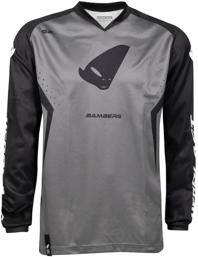 UFO Plast Trikot MX Bamberg, Herren MX Trikot UFO Bamberg schwarz grau Gr. m