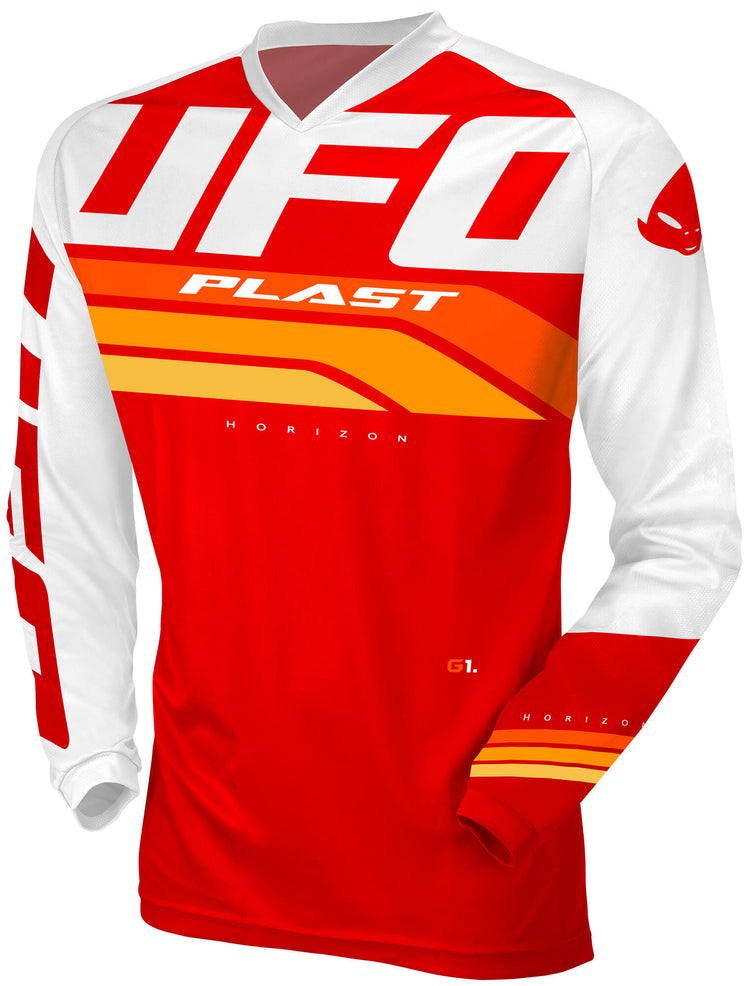 UFO Plast Trikot MX Horizon MX Trikot UFO Horizon rot Gr. xl