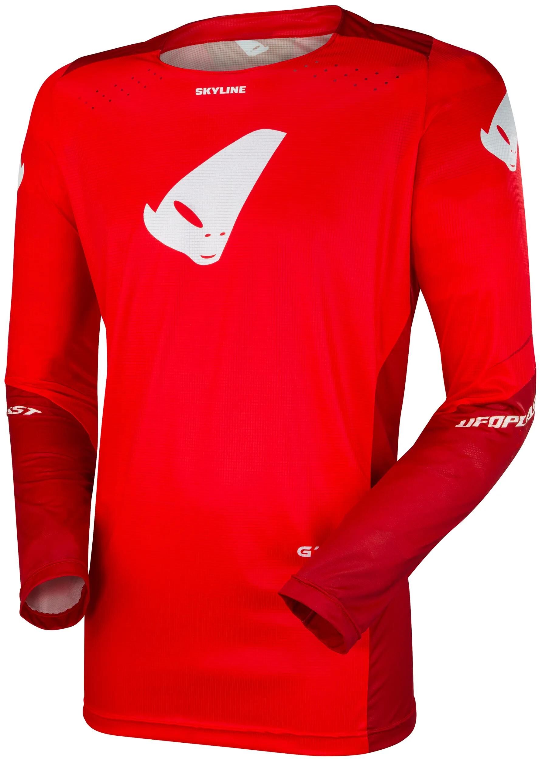 Ufo Plast Trikot MX Skyline MX Trikot UFO Skyline rot Gr. m
