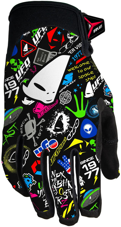 UFO Pee Motocross Handschuh Skyline Handschuhe UFO Skyline Grafik Gr. xxl