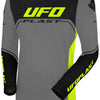 Ufo Plast Trikot MX Ares MX Trikot UFO Ares Grau Schwarz Gr. l