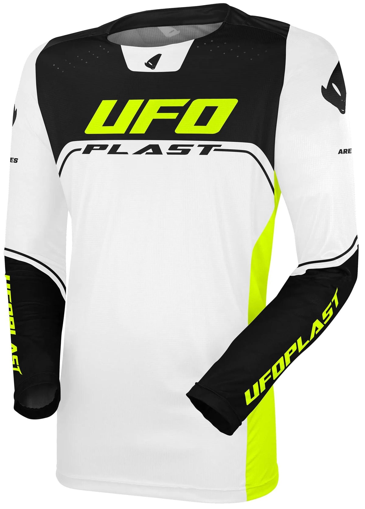 Ufo Plast Trikot MX Ares MX Trikot UFO Ares Weiß Schwarz Gr. l