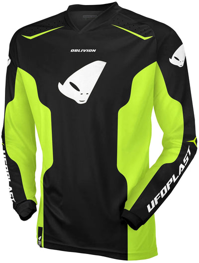 Ufo Plast Trikot MX Oblivion MX Trikot UFO Oblivion schwarz gelb Gr. xl