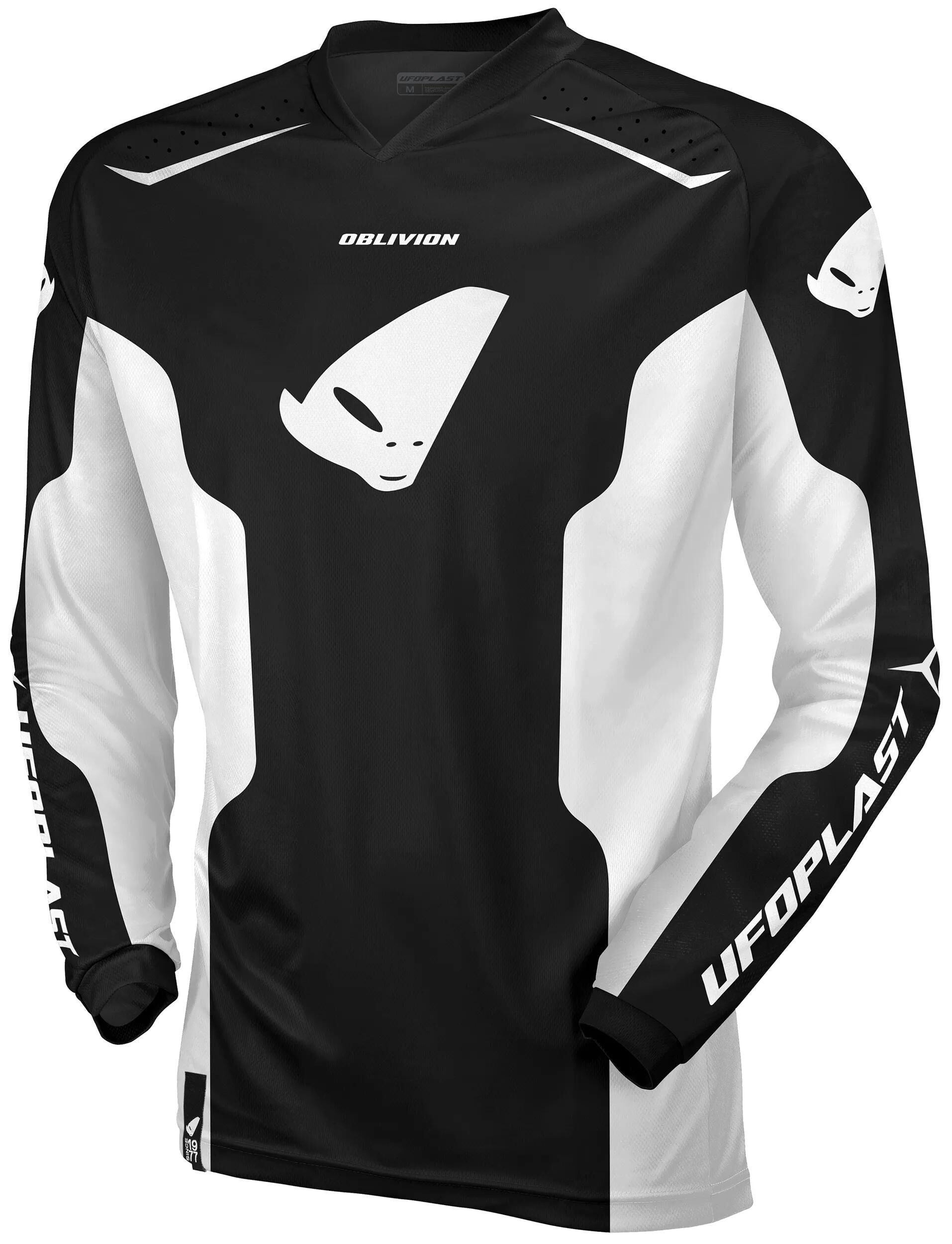 UFO Plast Trikot MX Oblivion MX Trikot UFO Oblivion schwarz weiß Gr. m