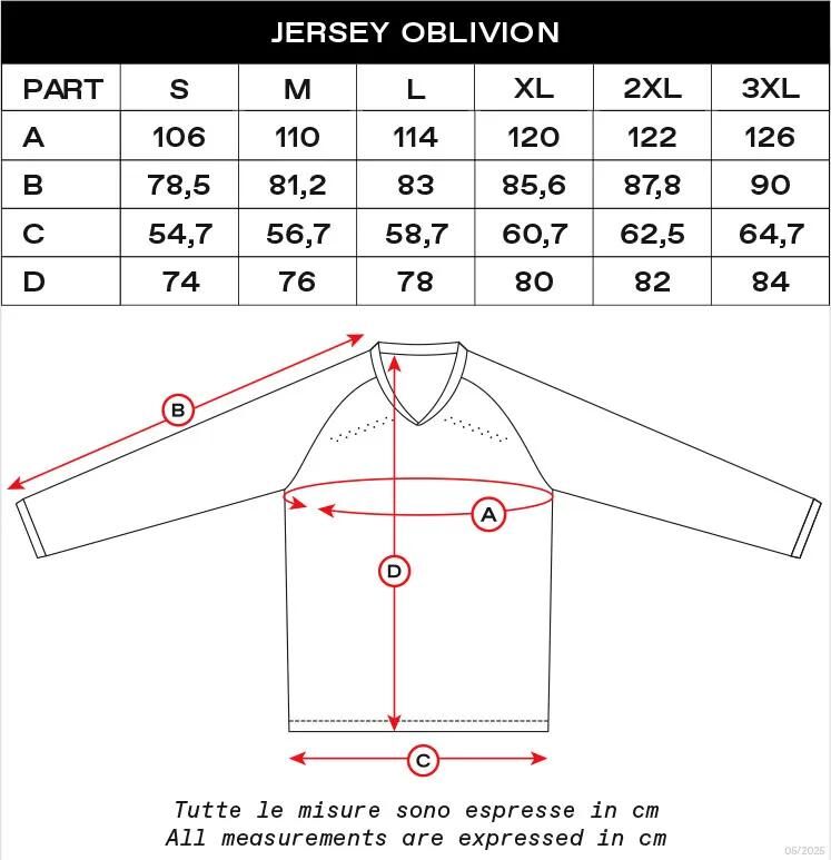 UFO Plast Trikot MX Oblivion MX Trikot UFO Oblivion schwarz weiß Gr. m