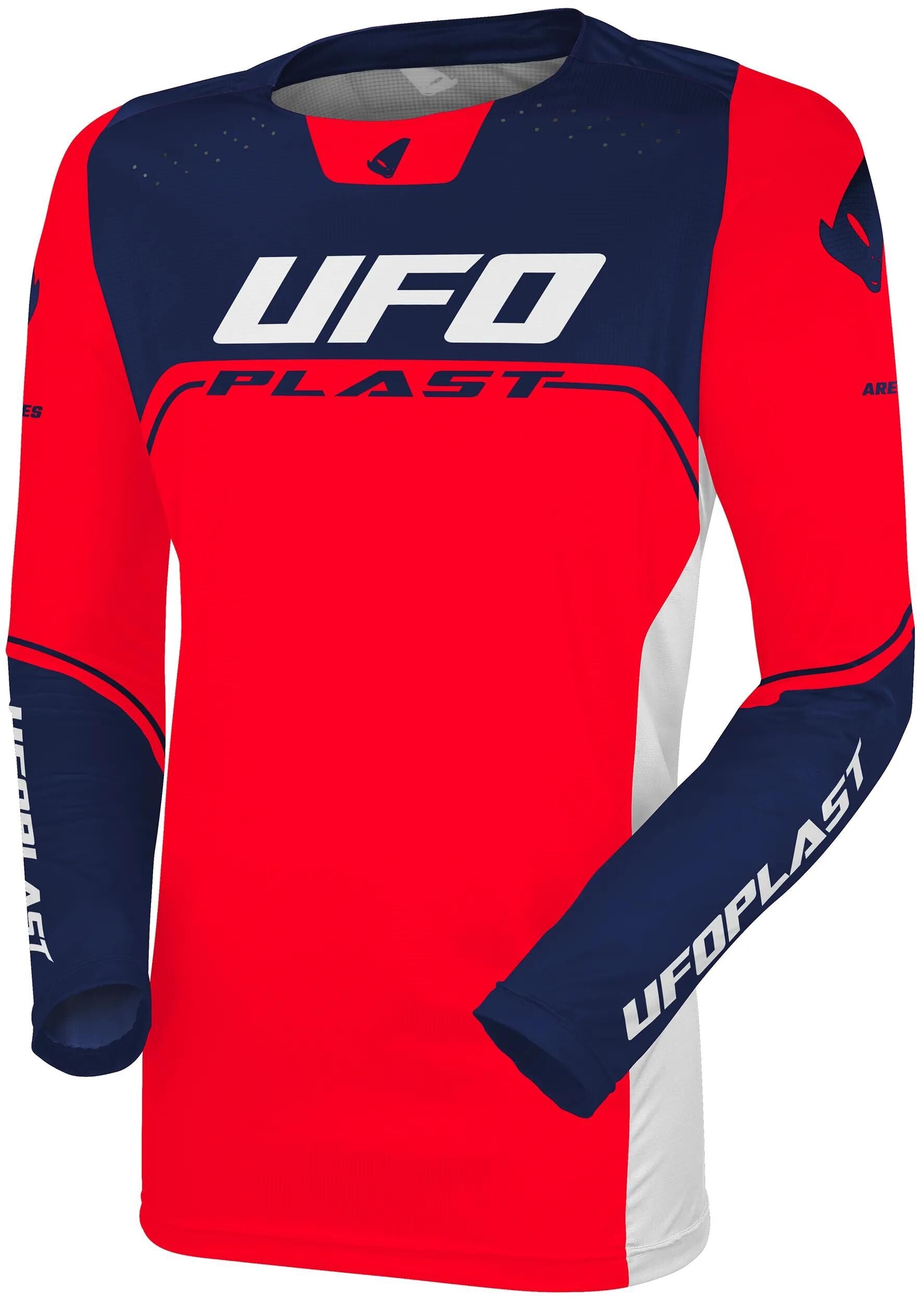 UFO Plast Trikot Ares Kinder Kindertrikot UFO sind rot blau Gr. xxs