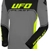 UFO Plast Jersey Ares Kids Kindertrikot UFO sind grau schwarz Größe XS