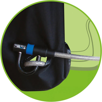 Oxford Leg Protective bedeckt Oxf Universal Schwarz