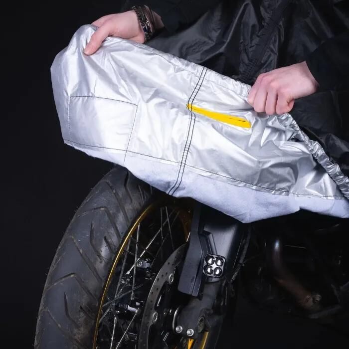 Oxford Faltgarage Stormex Topcase. Stormex Fahrradabdeckung Topbox Größe L