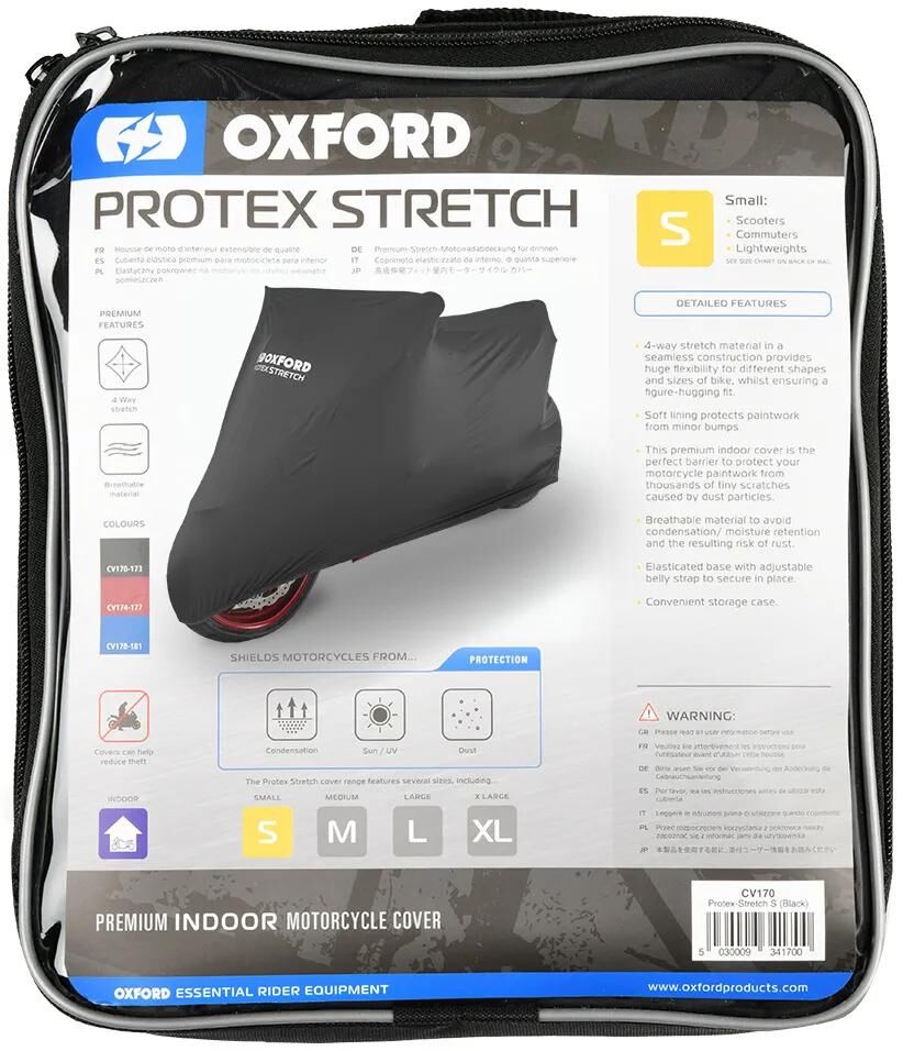 Oxford Protex Bike Deckungen dehnen in den Innenraum S schwarz