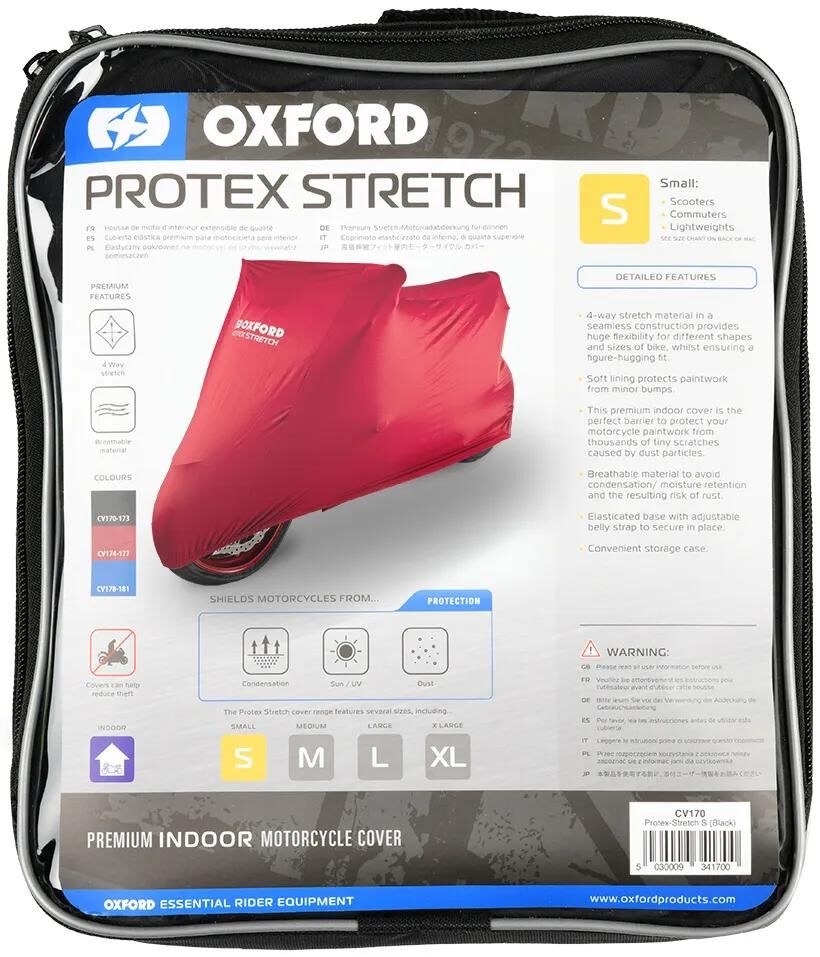 Oxford Protex Bike Deckungen Dehnen in Innenräumen l rot