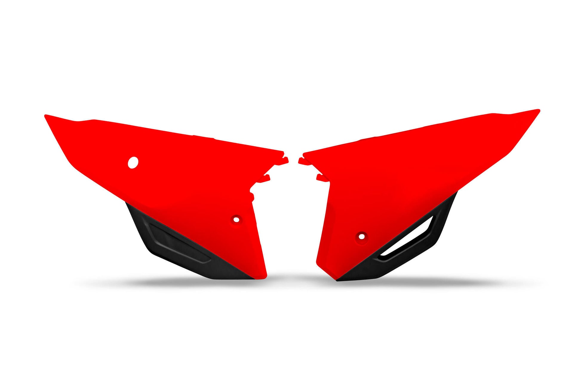 UFO Plast Seitendeckel Seitendeckel UFO Honda rot