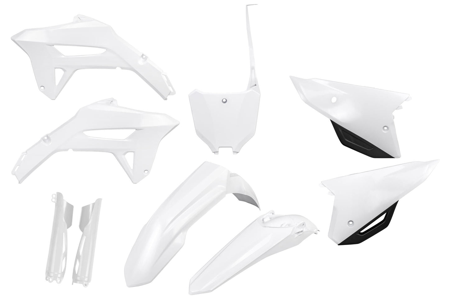 Ufo Plast Karosserieverkleidungssatz Ufo Honda weiß