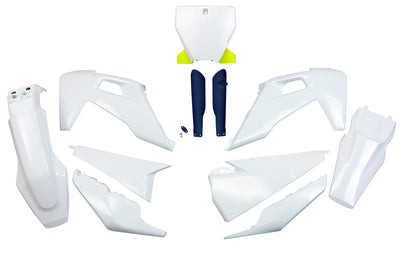 UFO Plast Karosserieverkleidungssatz UFO Husqvarna OEM WT Ye BL
