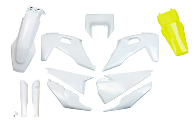 UFO Plast Karosserieverkleidungssatz UFO Husqvarna OEM WT Ye