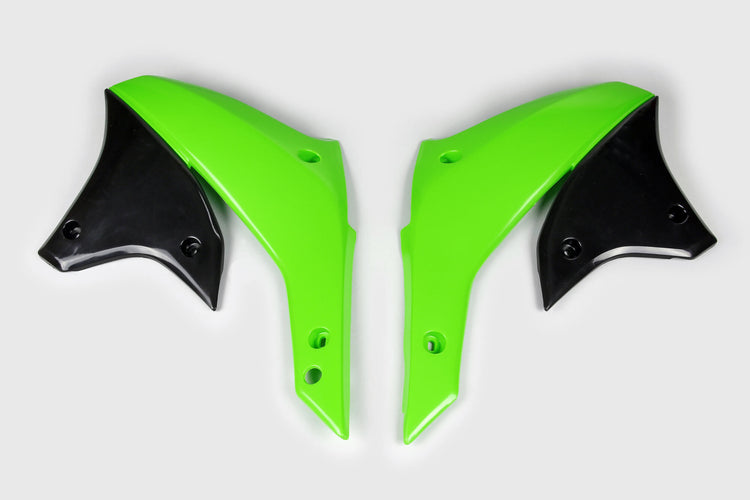 UFO Plast Kühlerabdeckung Kühlerabdeckungen UFO Kawasaki grün