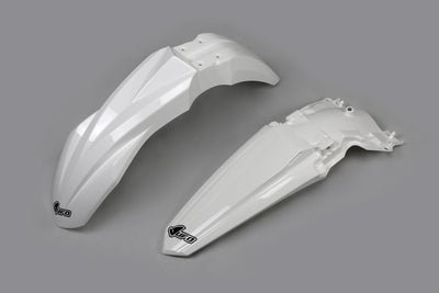 UFO Plast Kotflügelset Kotflügelset UFO Kawasaki weiß