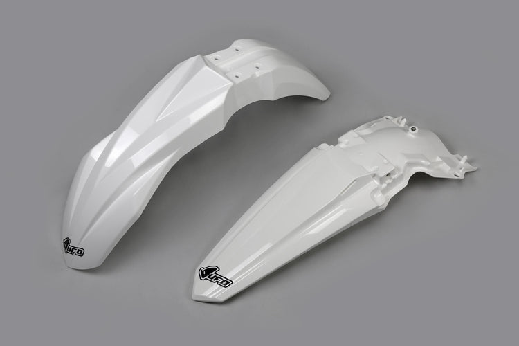 UFO Plast Kotflügelset Kotflügelset UFO Kawasaki weiß