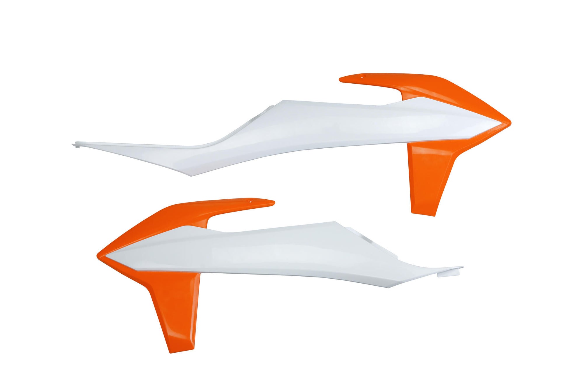 UFO Plast Kühlerabdeckung Kühlerabdeckungen UFO KTM weiß orange