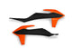 UFO Plast Kühlerabdeckung Kühlerabdeckungen UFO KTM schwarz orange