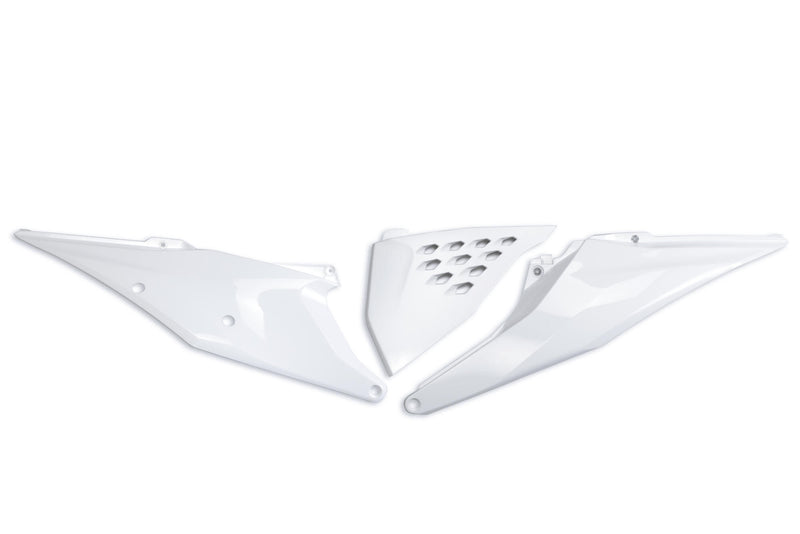 UFO Plast Seitendeckel Seitendeckel UFO KTM weiß