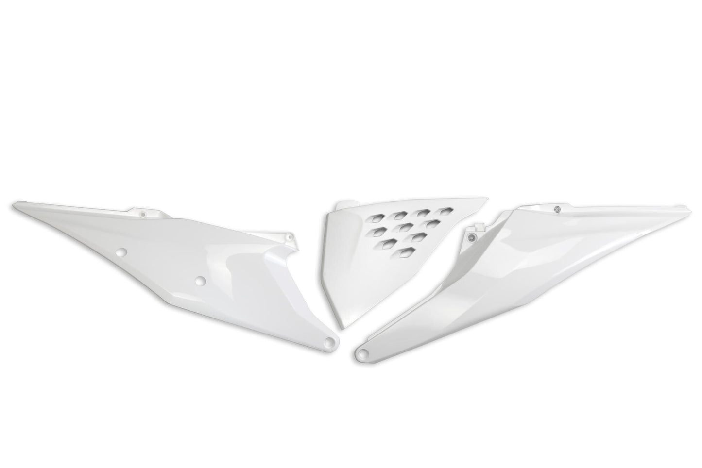 UFO Plast Seitendeckel Seitendeckel UFO KTM weiß