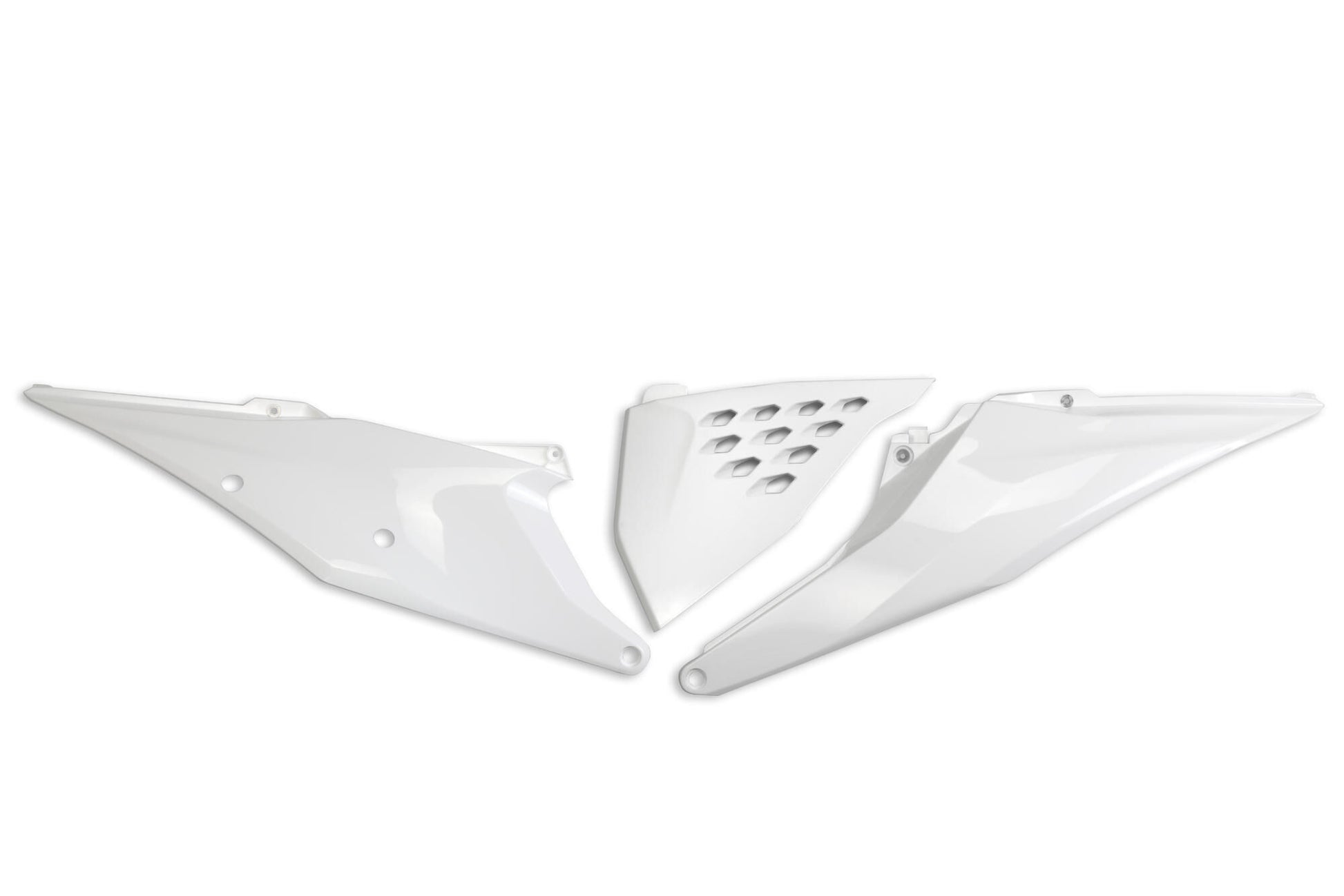 UFO Plast Seitendeckel Seitendeckel UFO KTM weiß