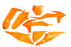 UFO Plast Karosserieverkleidungssatz UFO KTM Orange