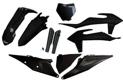 UFO Plast Karosserieverkleidungssatz UFO KTM schwarz