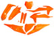 UFO Plast Karosserieverkleidungssatz UFO KTM Orange